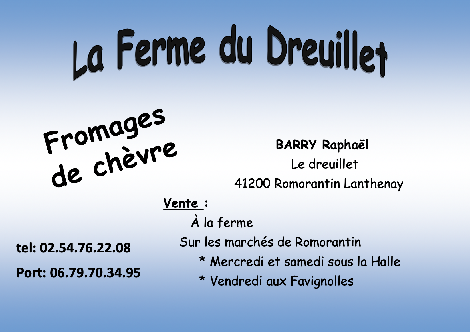 La Ferme du Dreuillet